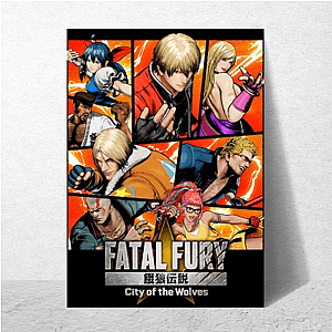 Fatal Fury City of the Wolves Return to South Town Style Fatal Fury City Of The Wolves Posters