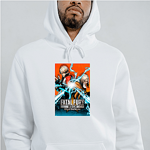 Fatal Fury City of the Wolves Intense Fighting Action Aesthetic Fatal Fury City Of The Wolves Hoodies