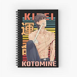 Kirei Kotomine FateZero Retro Anime Design  Spiral Notebook