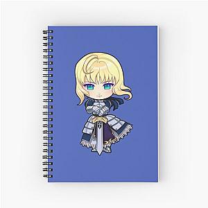 Chibi Saber FateZero Fate Stay Night Spiral Notebook