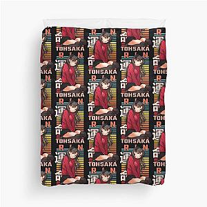 Rin Tohsaka FateZero Retro Anime Design  Duvet Cover