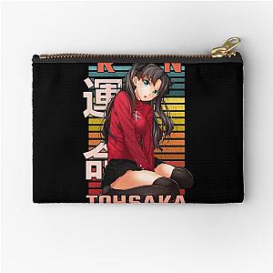 Rin Tohsaka FateZero Retro Anime Design  Zipper Pouch