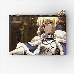 Saber Fate Stay Night Fate Zero Zipper Pouch