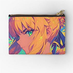 Saber - Fate series 14 Zipper Pouch