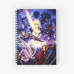 Fate Stay Night Servants Spiral Notebook