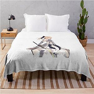 Fate Artoria Pendragon Throw Blanket