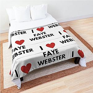 I Love Faye Webster Comforter