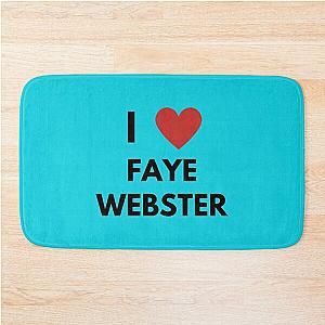 I Love Faye Webster Bath Mat