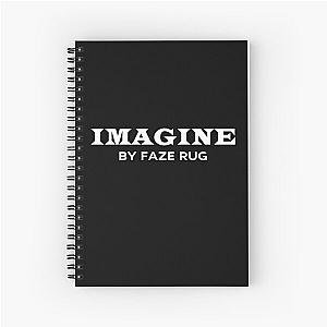 Faze Rug Merch Imagine By Faze Rug Spiral Notebook