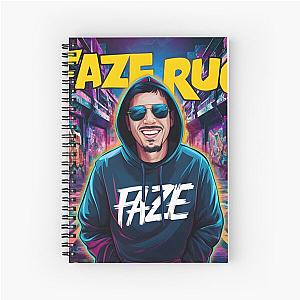 Faze Rug Graffity Art Design Spiral Notebook