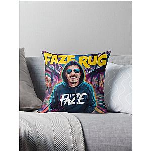 Faze Rug Graffity Art Design Throw Pillow