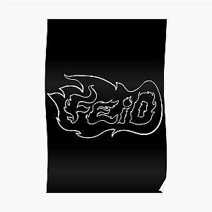 Feid Merch Feid Fire Poster RB2707