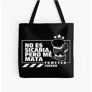 Feid FUMETEO by Pintiita T-shirt All Over Print Tote Bag RB2707