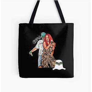 Feid and Karol G T-shirt | Ferxxo sticker with La Bichota - feid and karol g All Over Print Tote Bag RB2707