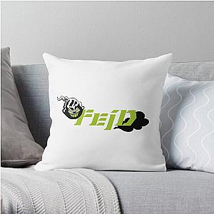 Feid Merch Feid Logo Throw Pillow RB2707