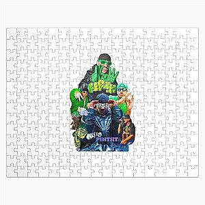 Feid by Pintiita t-shirt | Ferxxo collage sticker by feid Jigsaw Puzzle RB2707