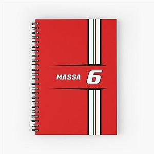 F1 Legends Felipe Massa Spiral Notebook