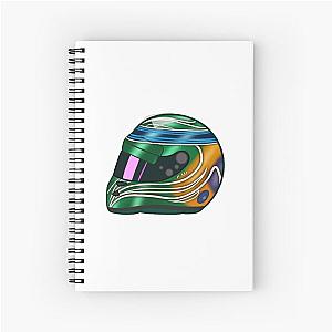 Felipe Massa 2017 Abu Dhabi Helmet Spiral Notebook