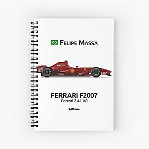Felipe Massa F2007 Spiral Notebook