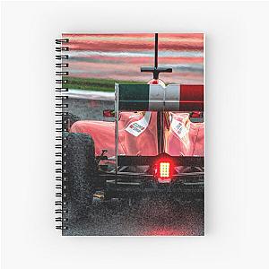 Felipe Massa driving the 2011 Ferrari Formula 1 car Notebook
