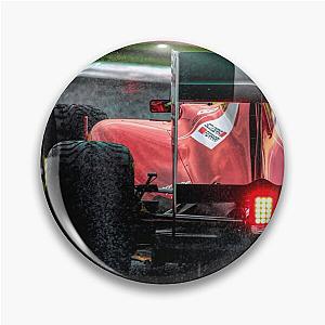 Felipe Massa driving the 2011 Ferrari Formula 1 car Pin