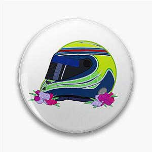 Felipe Massa 2015 Helmet With Flower Pin