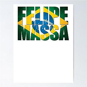Felipe Massa Brazilian Formula 1 Poster