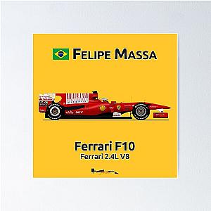 Felipe Massa 2010 Poster