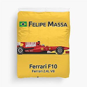 Felipe Massa - 2010 Duvet Cover
