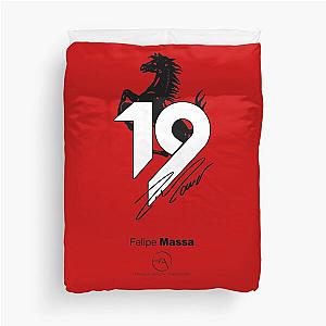 Felipe Massa Ferrari Legacy Duvet Cover
