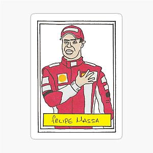 Felipe Massa Brazil 2008 Sticker