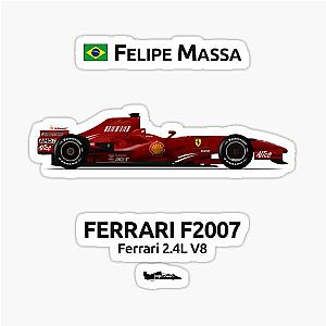 Felipe Massa F2007 Sticker