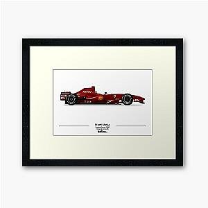 Felipe Massa F2007 Framed Art Print