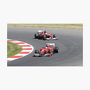 Ferrari F10 Fernando Alonso and Felipe Massa Photographic Print