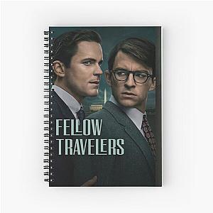 Fellow travelers poster Spiral Notebook