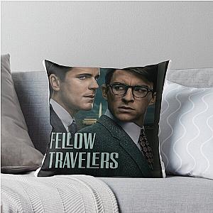 Fellow Travellers Poster Throw Pillow