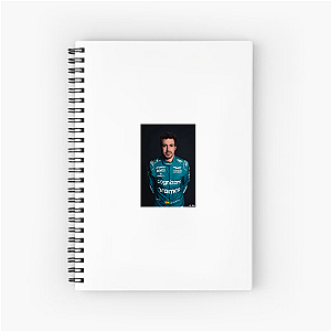 Fernando Alonso Two Time F1 World Champ Fernando Alonso Notebook