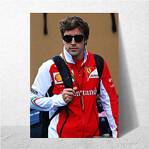 Fernando Alonso Fear The Spaniard Fernando Alonso Posters