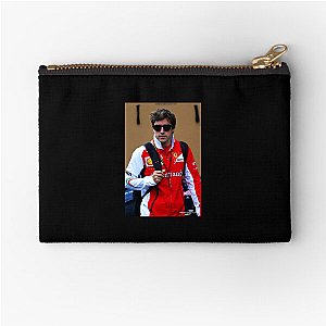 Fernando Alonso Fear The Spaniard Fernando Alonso Zipper Pouches