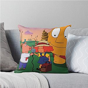 Maggie and the Ferocious Beast Throw Pillow