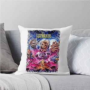 Sleepwalkers Ferocious Felines Throw Pillow