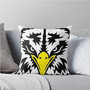 Eagle Head Ferocious Throw Pillow