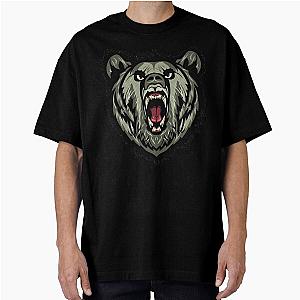 Bear Grizzly Oversized T-Shirt