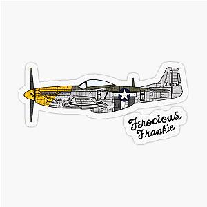 P-51 Mustang - Frankie Transparent Sticker