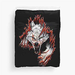 Ferocious Wolf Duvet Cover