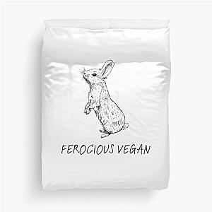 Ferocious Vegan Duvet Cover