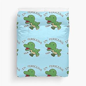Ferocious Lil T Rex Duvet Cover