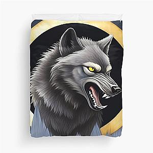 Ferocious Wolf Art Design Cover