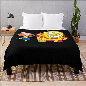 Maggie The Ferocious Classic T-Shirt Throw Blanket