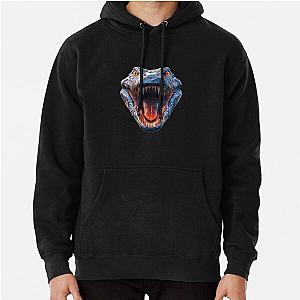 Ferocious Gator head in geometric style Allegator Swamp T-shirt Pullover Hoodie